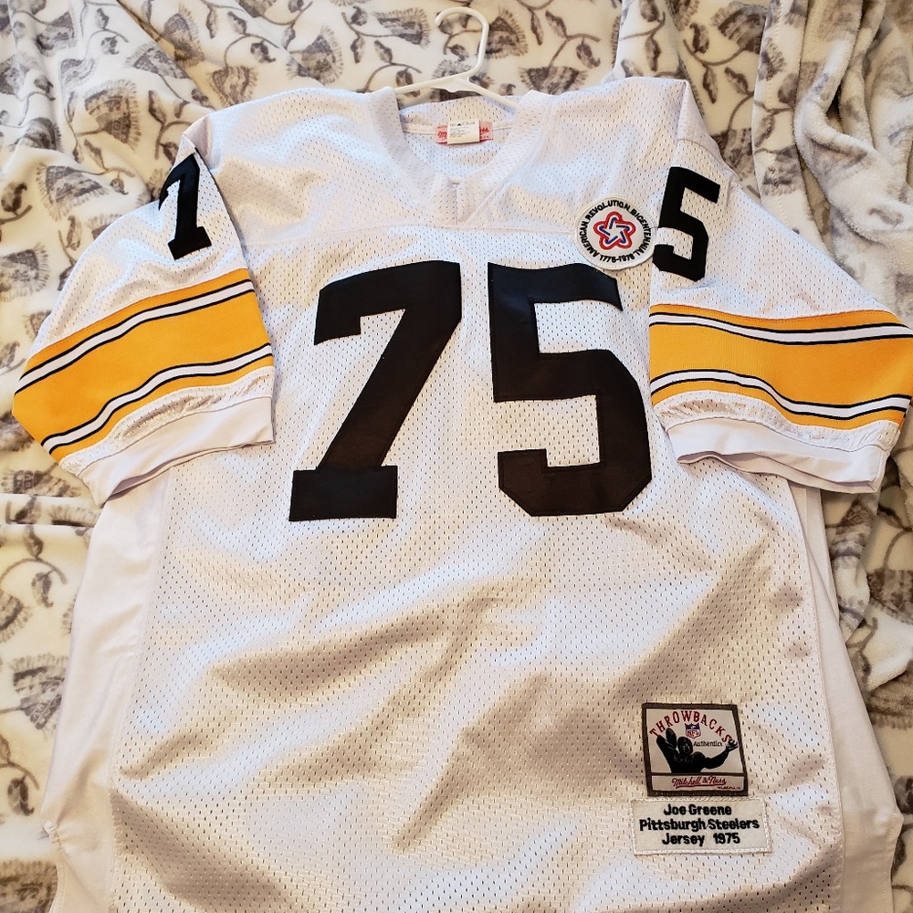 Mitchell and Ness 1975 "Mean Joe" Greene jersey